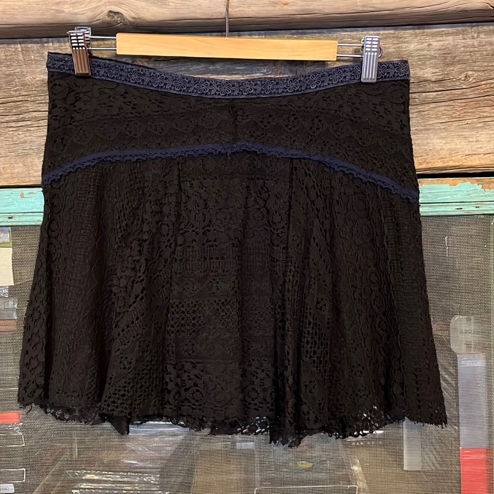 Free People Lace Flare Mini Skirt 4